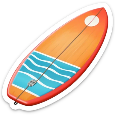 surf board sticker