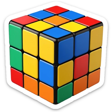 Rubik's cube  sticker