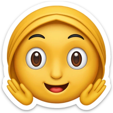 Kapalı kız sticker