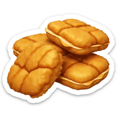 chicken nuggets sticker