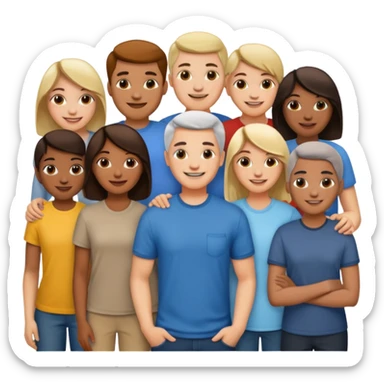 Less economically and symbolically important persons sticker