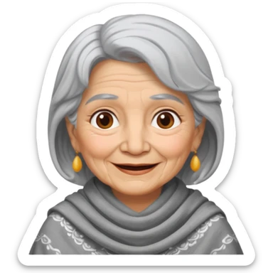 Mexican grandma sticker