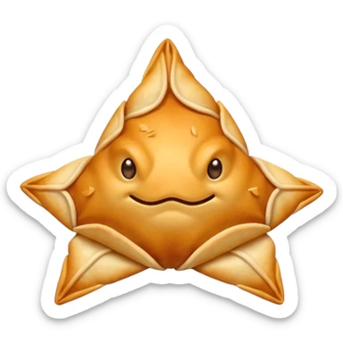 Crab Rangoon  sticker