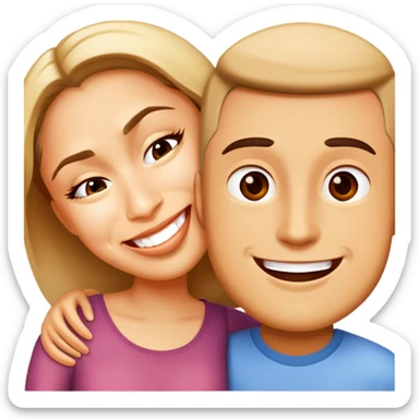 girlfriend and boyfriend  sticker