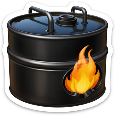 masut fuel oil sticker