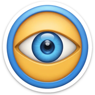 fai un emoji ti tengo di occhio sticker