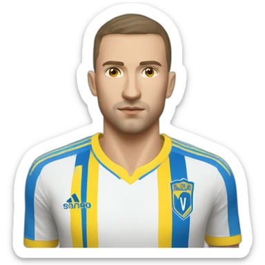 Ukrainian defender sticker