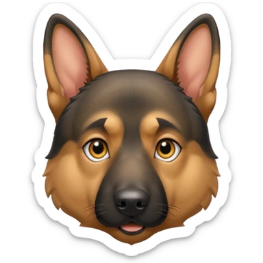 German Shepard sticker