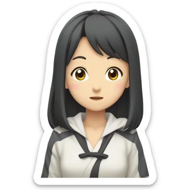 Kocho Shinobu Anime  sticker