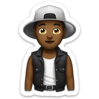 ballas gang member sticker