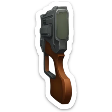 Doom door hand hook hell shotgun sticker