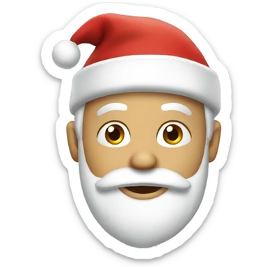 Santa sticker