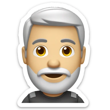 boneco moreno de jaleco branco de corpo inteiro sticker