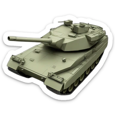 Leopard 2 tank sticker