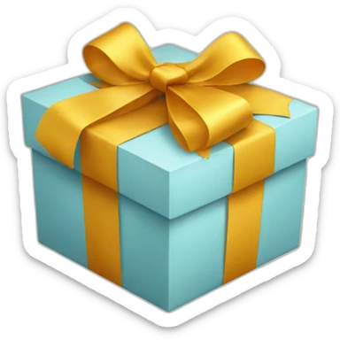 gift box sticker