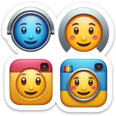 Instagram mavi tik en gerçekçi  sticker