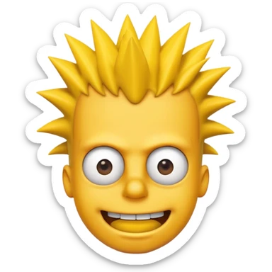 bart simpson sticker
