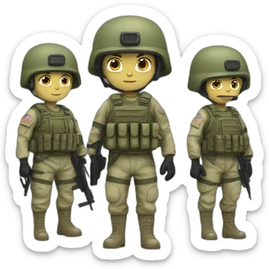 Military Special force sticker