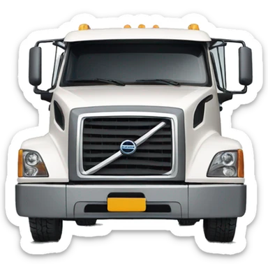 camionero volvo sticker