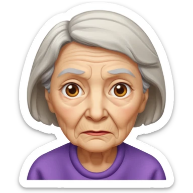 verguenza abuela sticker