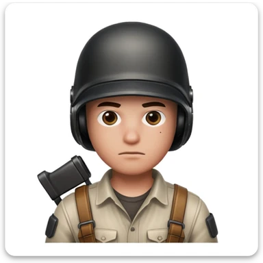 Pubg oynayan adam sticker