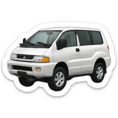 mitsubishi-delica sticker