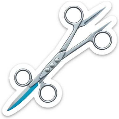 gardening scissors sticker