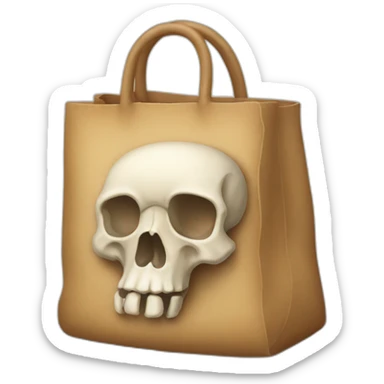bag of bone sticker