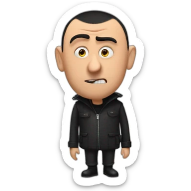 Gru Despicable Me sticker