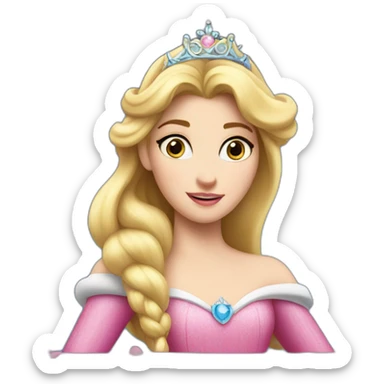 Princess Aurora sticker
