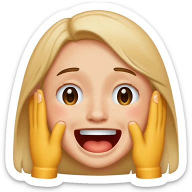 Laughing crying  sticker