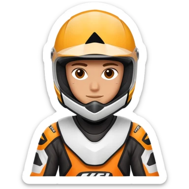 Motocross whit my photo sticker