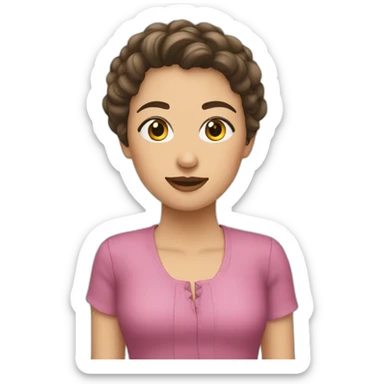 Lili montout sticker