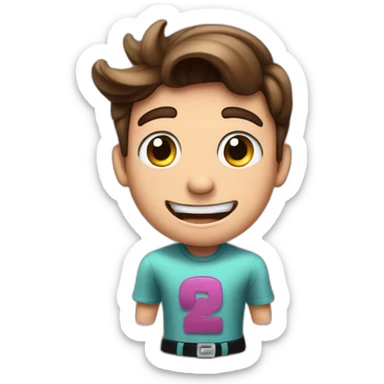 Timmy turner from fairly odd parents sticker