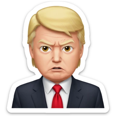 donald trump is crazy sticker