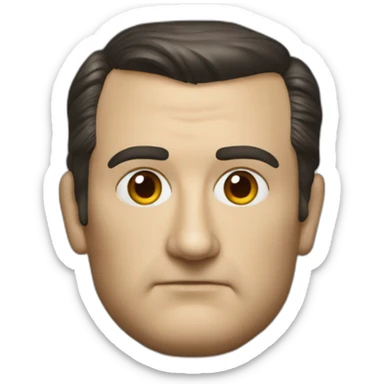 ted cruz as the zodiac killer sticker