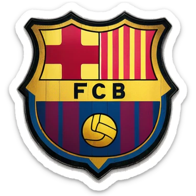 Escudo barça el nuevo  sticker