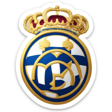Réal Madrid logo  sticker