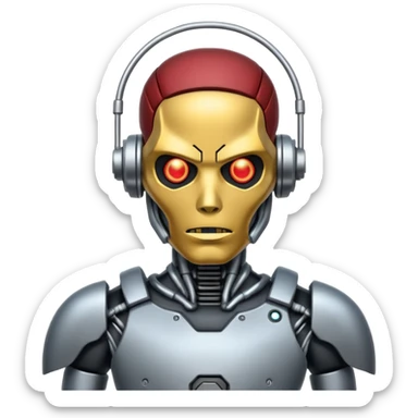 iron maiden - x factor sticker