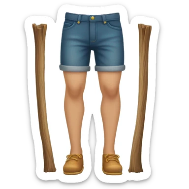 Jambe de bois  sticker