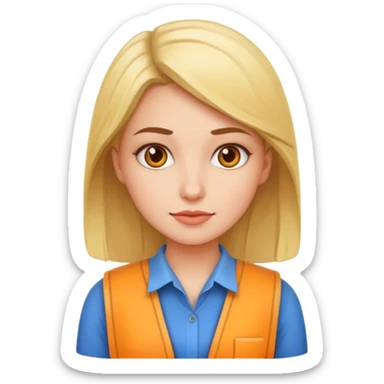 frontend developer girl sticker