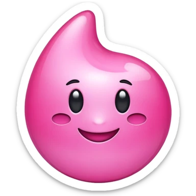 Pink everything  sticker