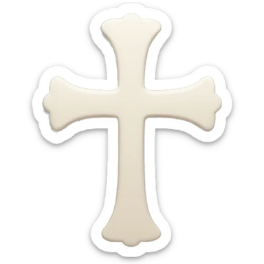 Cross  sticker