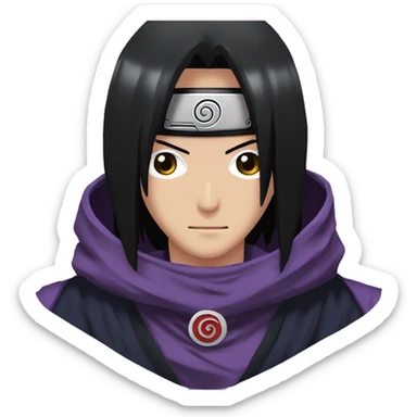 Itachi uchiha with rinnegan sticker