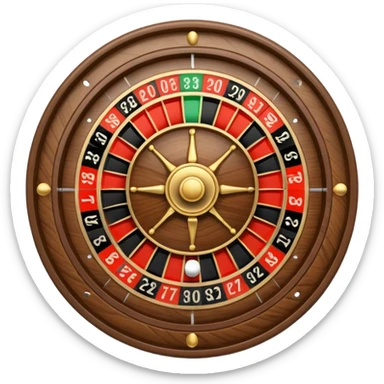 roulette wheel spinner sticker
