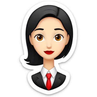 Siyah kırmızı formalı taraftar sticker