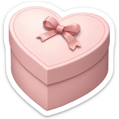 heart chocolate box pink pastel sticker