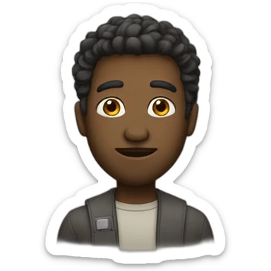 literally amongus sticker