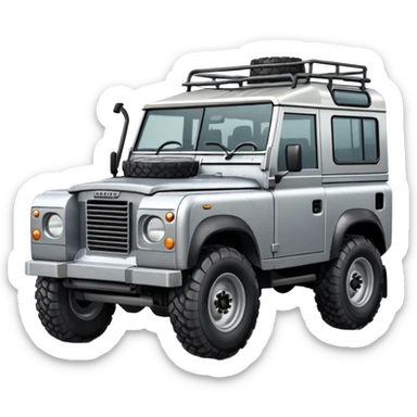 Land rover sticker