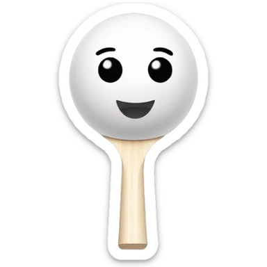 pingpong- ball sticker